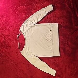 Woman's Juicy Couture, long sleeve sweatshirt size Large in white